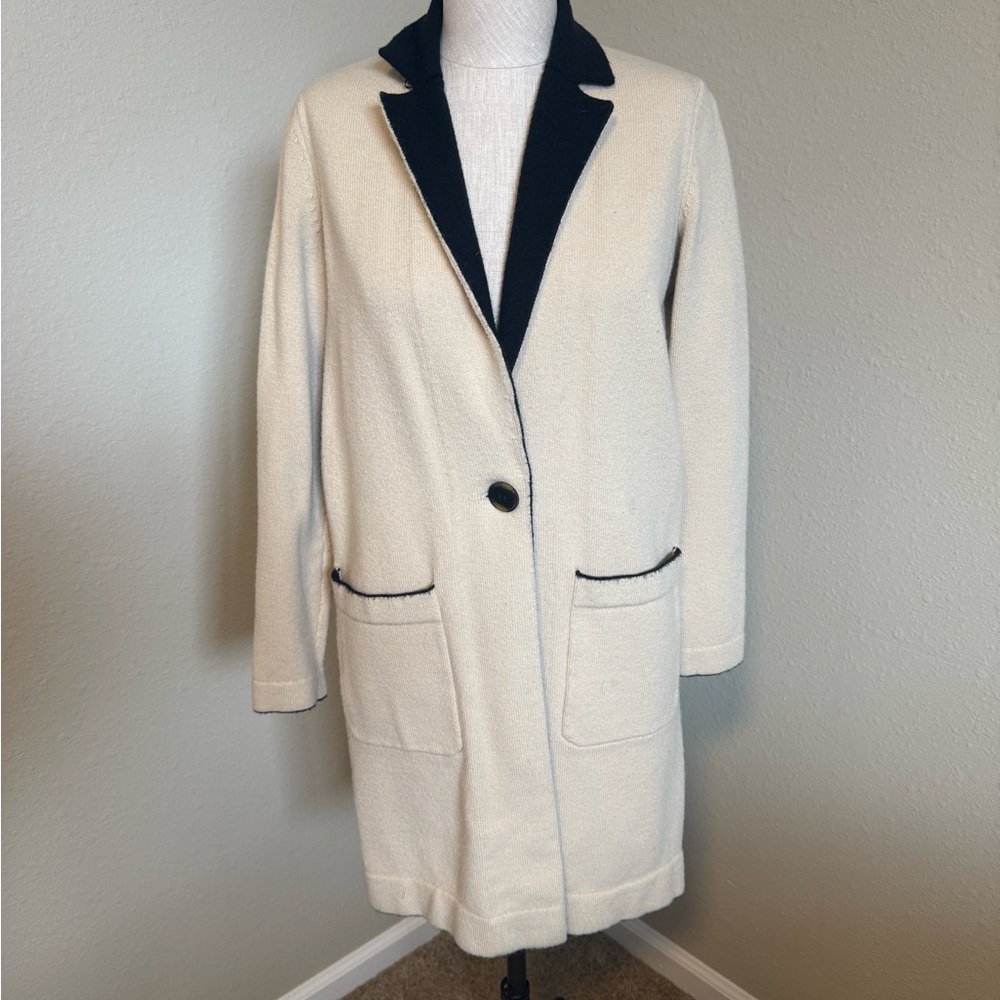Ann Taylor Long Sweater Jacket